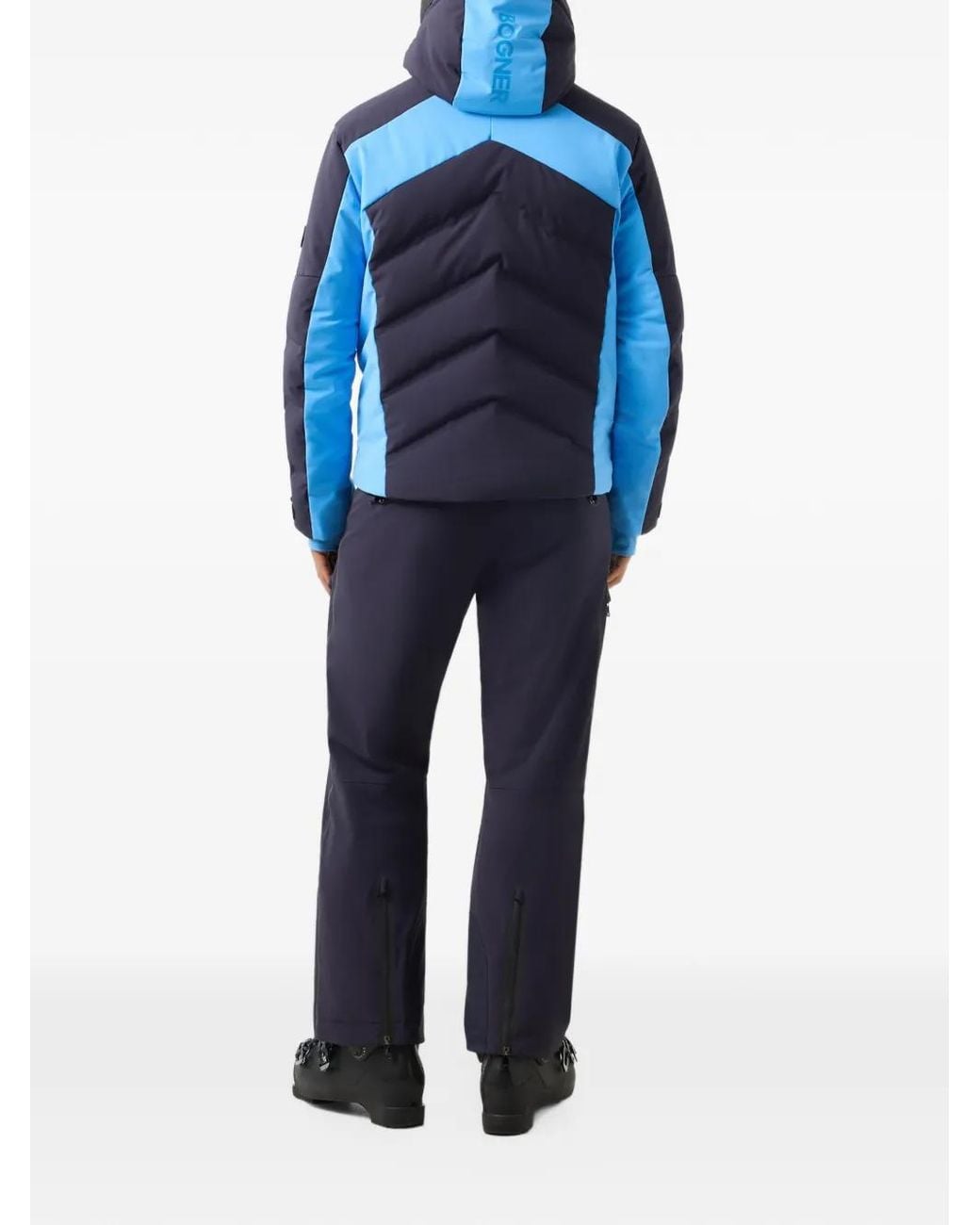 Giacca Da Sci Jervie Con Inserti di Bogner in Blue da Uomo