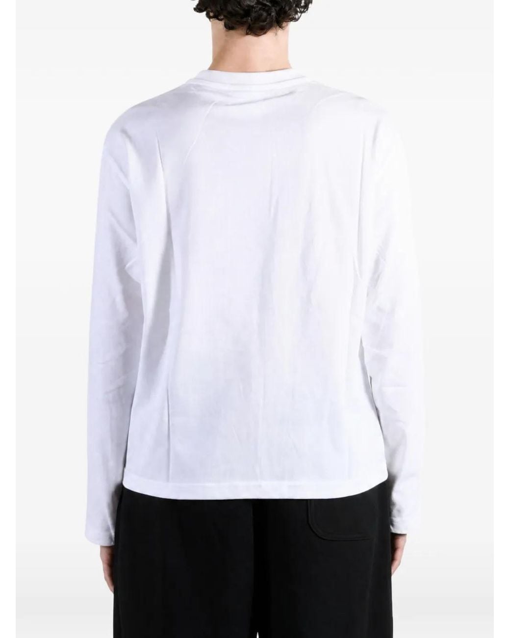 PUMA White Long-Sleeve T-Shirt for men