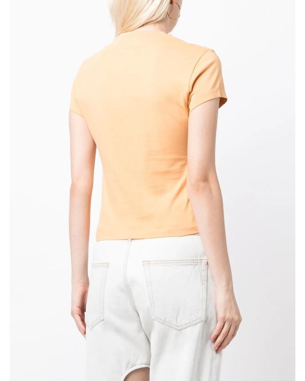 Off-White c/o Virgil Abloh White Logo-Print Short-Sleeve T-Shirt