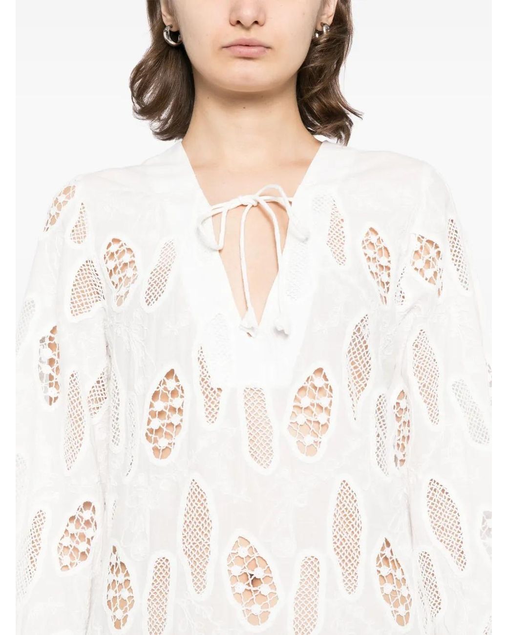 Bambah White Lila Dress