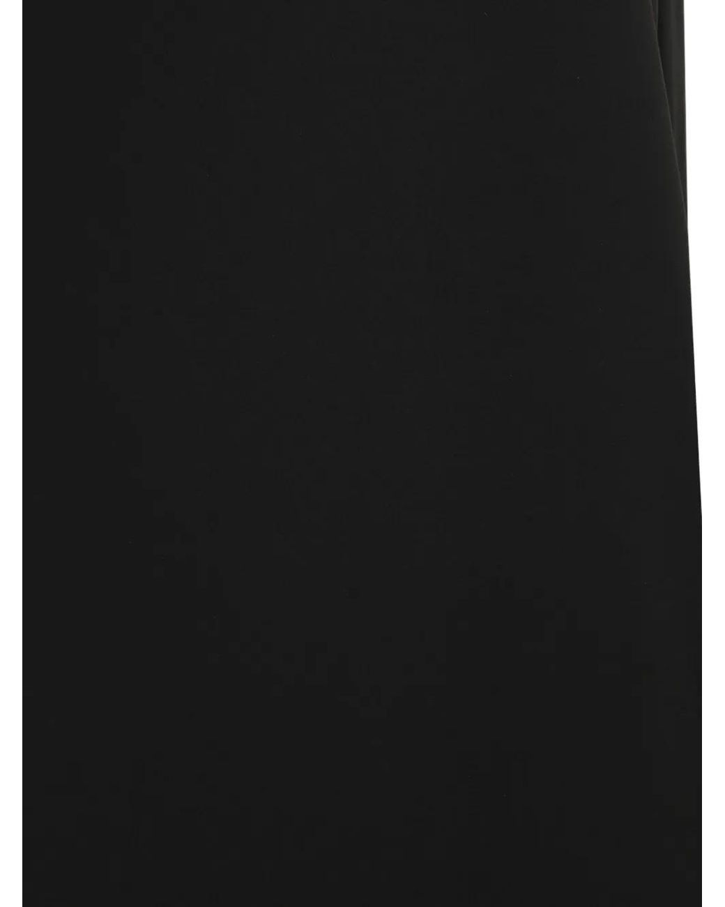 The Row Black Sleeveless Shift Dress