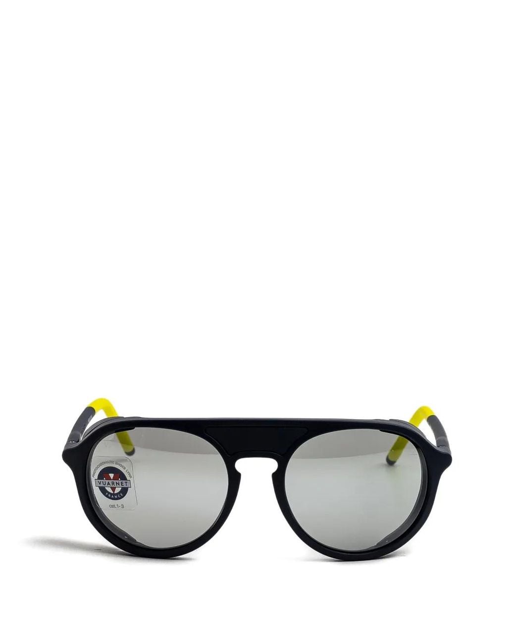Vuarnet Black Geometric-Frame Sunglasses for men