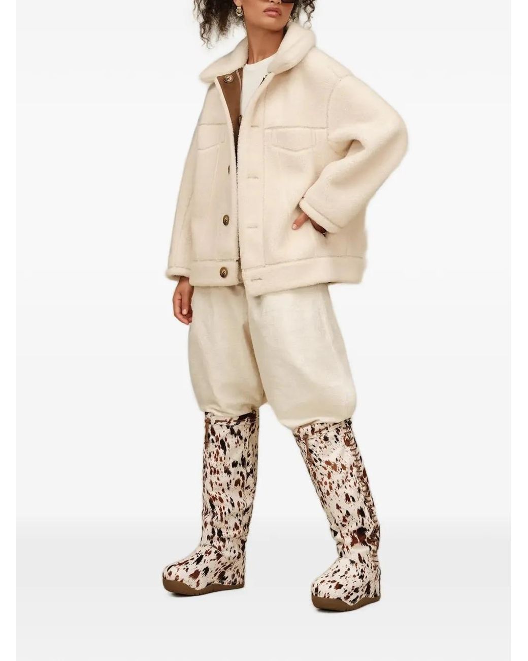 Ugg Brown Frankie Reversible Jacket