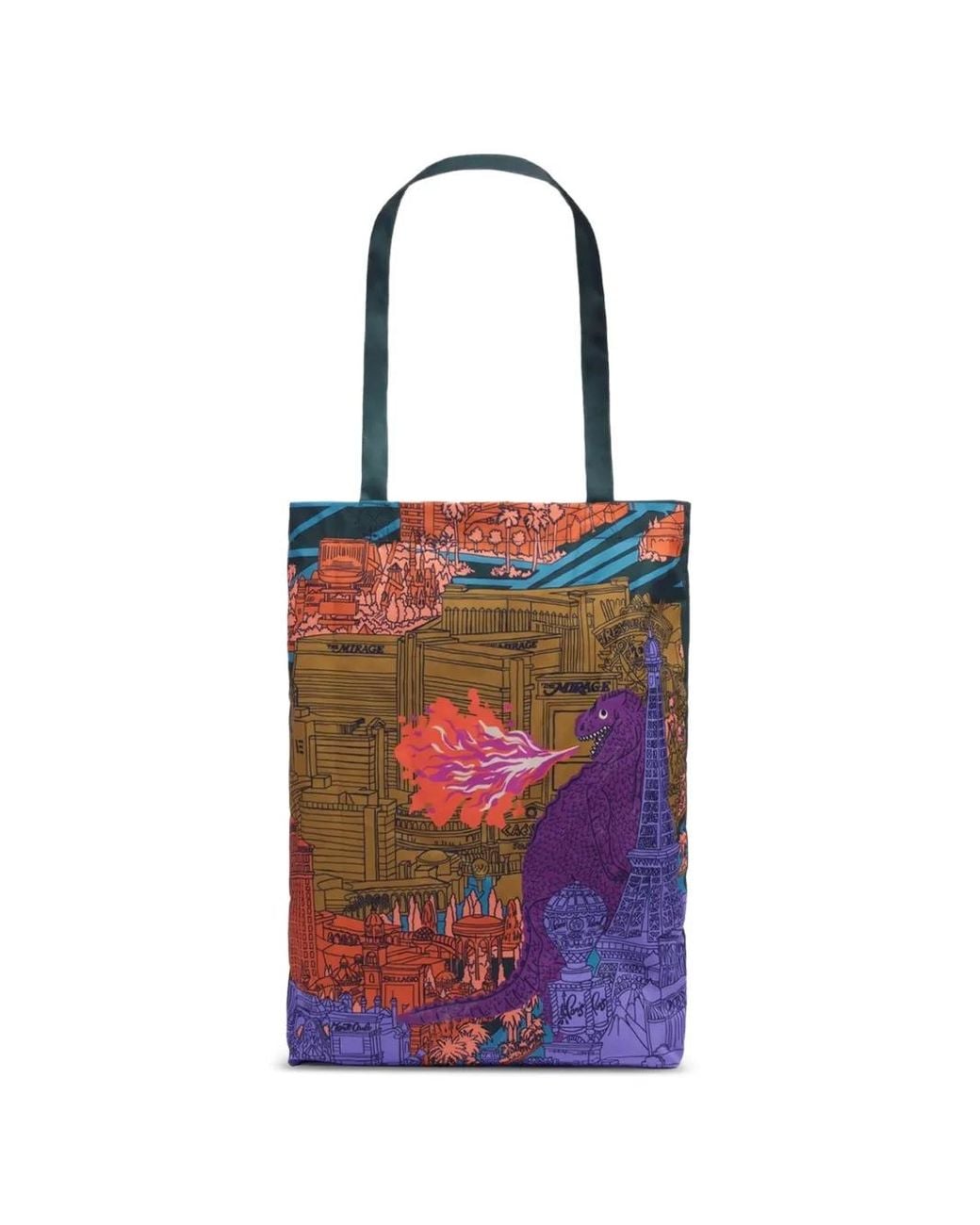 Inoui Edition Red Vegas Graphic-Print Tote Bag