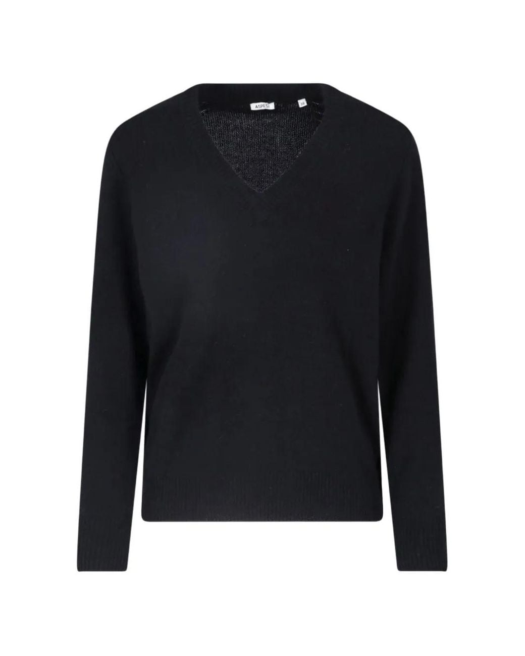 Aspesi Blue Pullover Mit Raglanärmeln