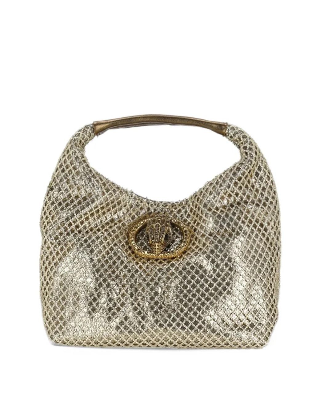 Kurt Geiger White Chelsea Small Slouch Bag