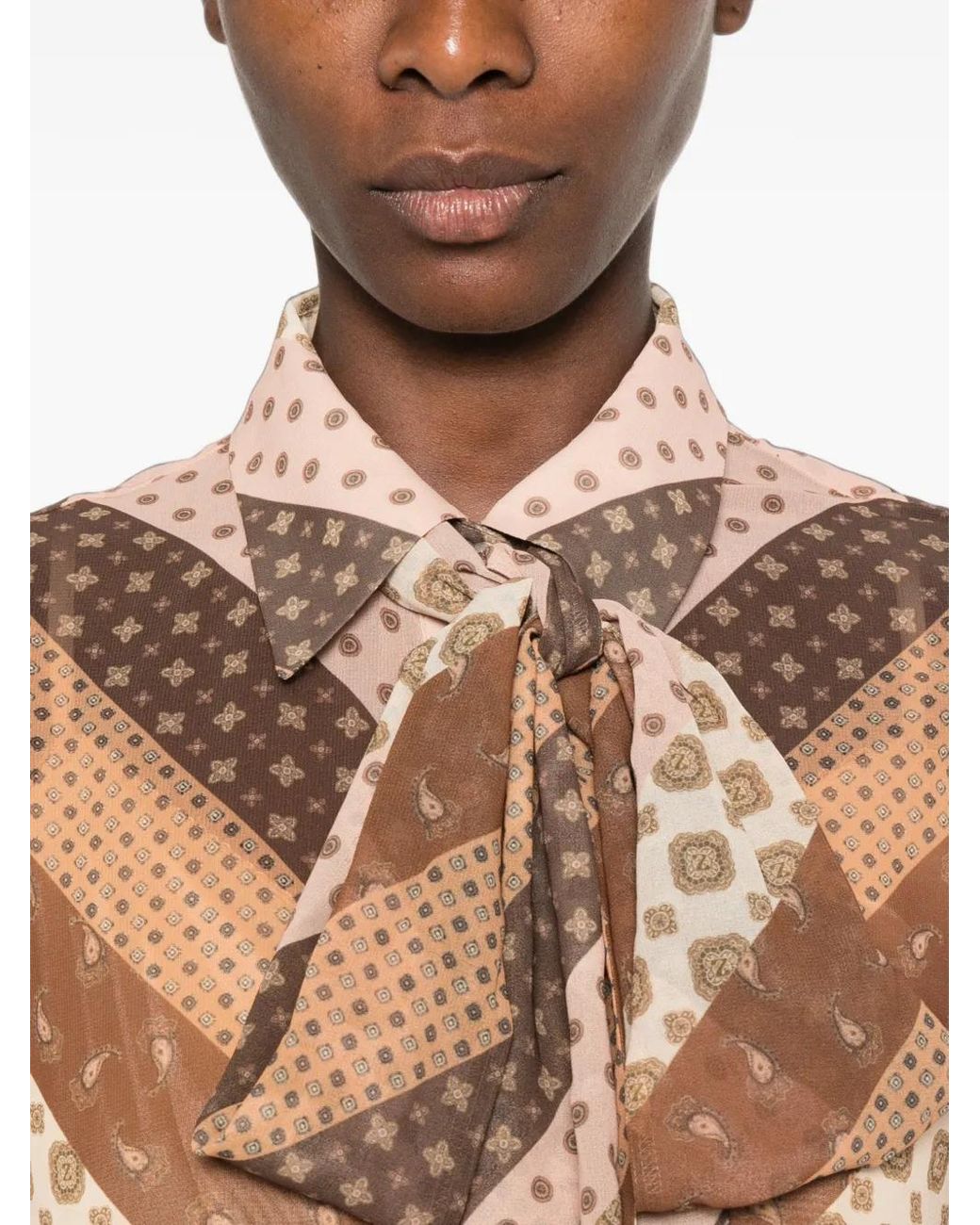 Zimmermann Natural Sunray Collar Shirt