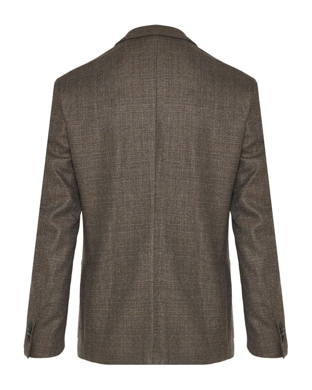Corneliani Brown Single-Breasted Blazer for men