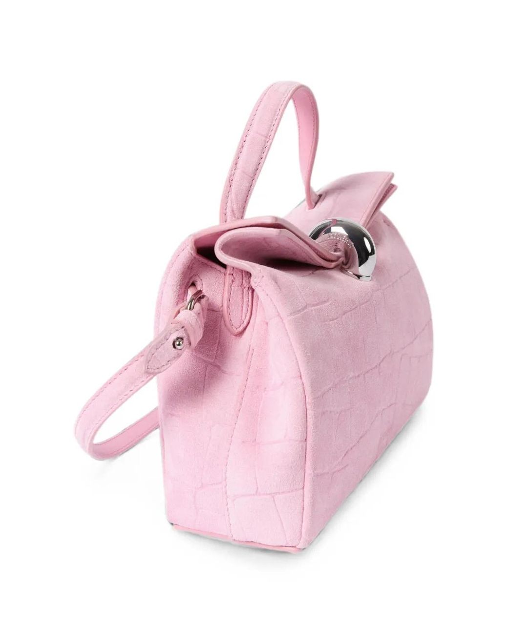 Jacquemus Pink The Small Valérie Folded Bag