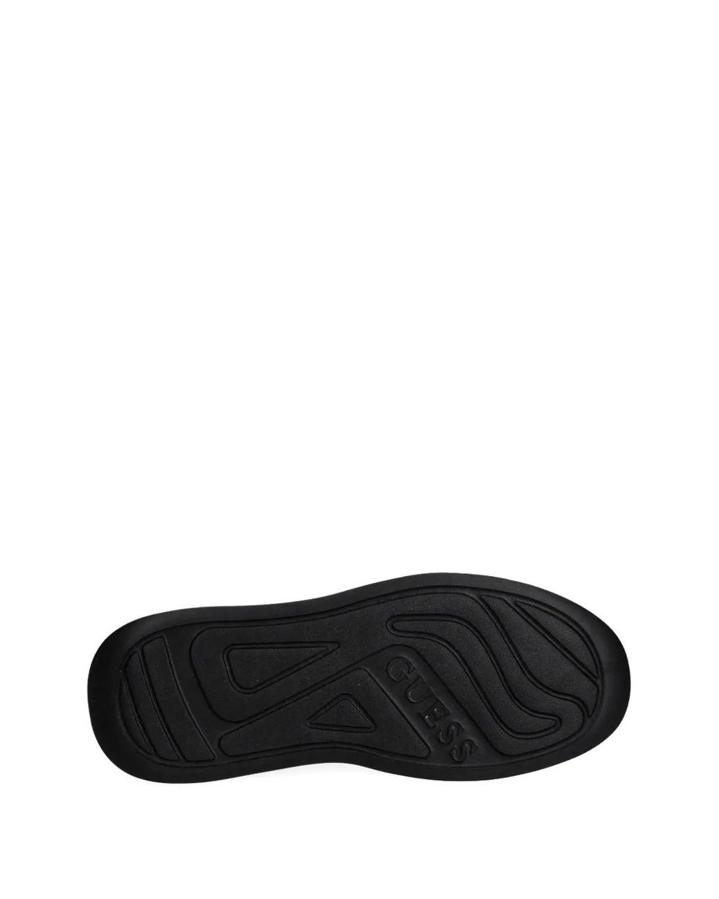 Guess White Lace-Up Panelled Sneakers for men
