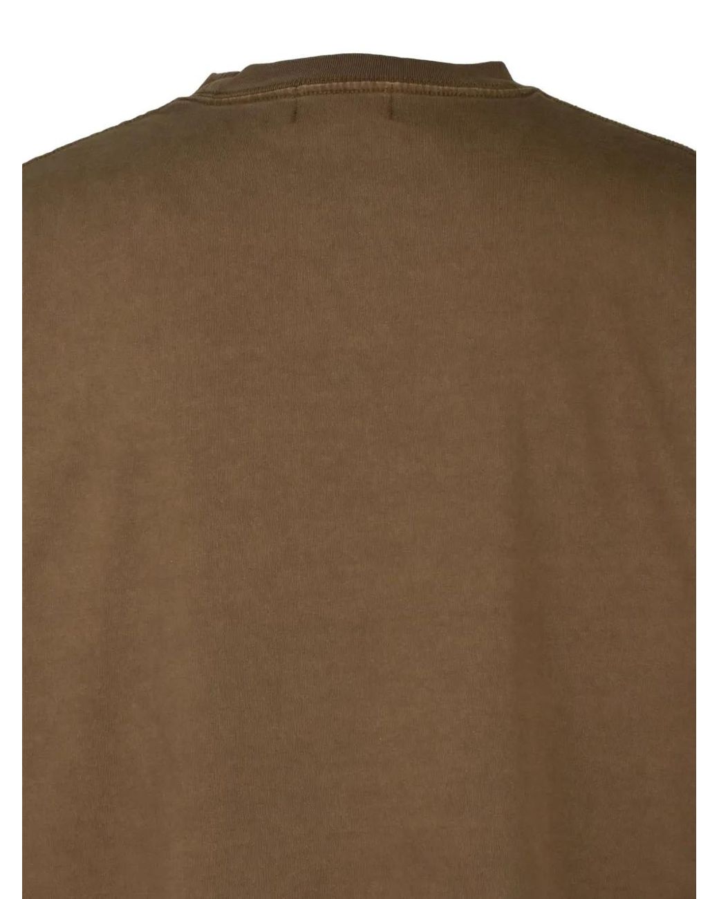 BREATH Brown Logo-Print Box-Fit T-Shirt for men