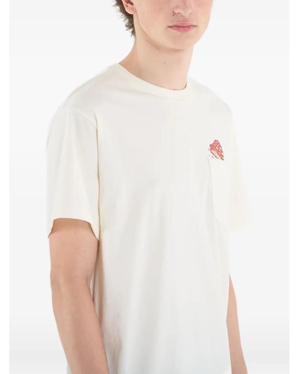 RIPNDIP White Funny Gungus Pocket T-Shirt for men