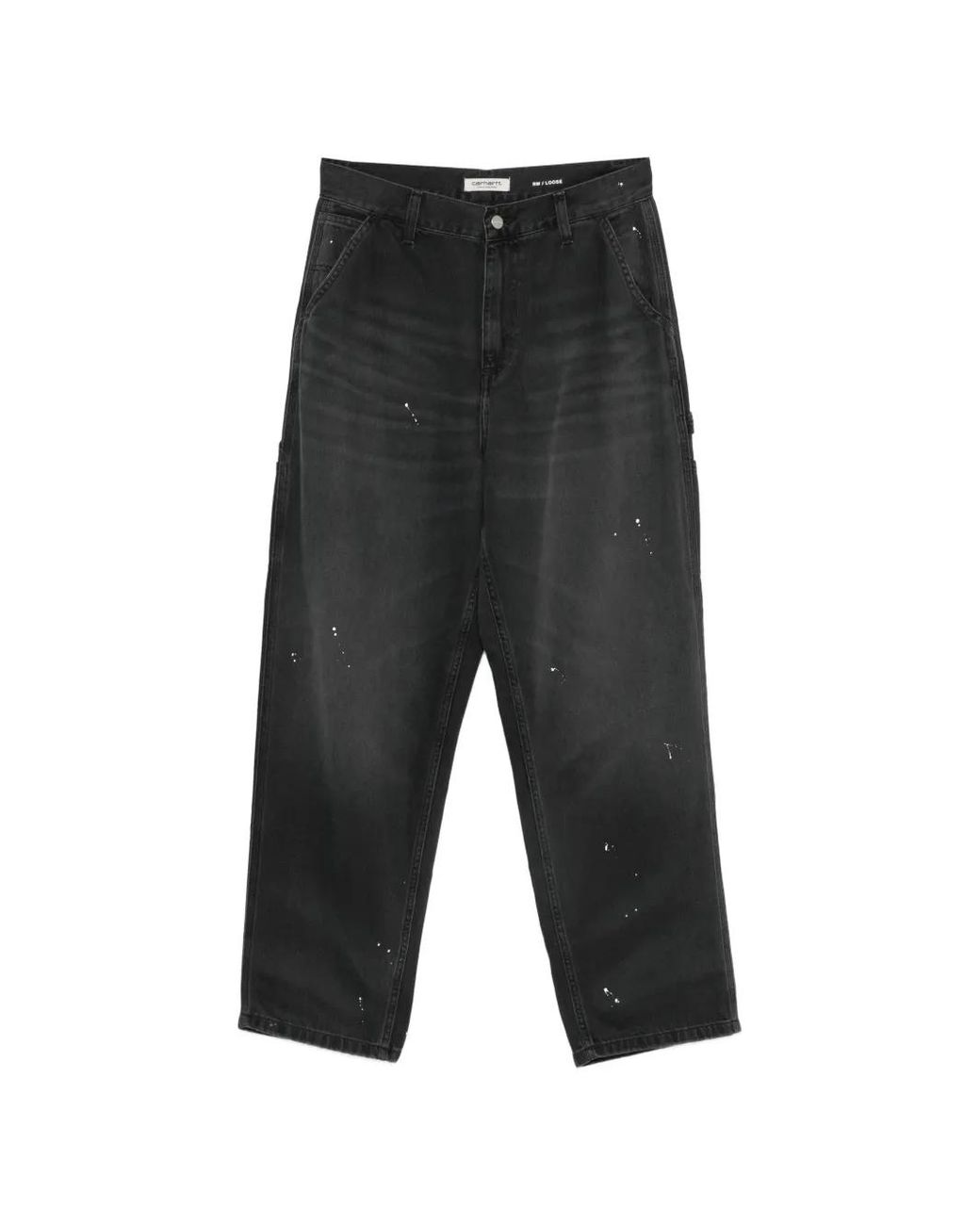 Carhartt Gray Jean Og À Effet Taches De Peinture