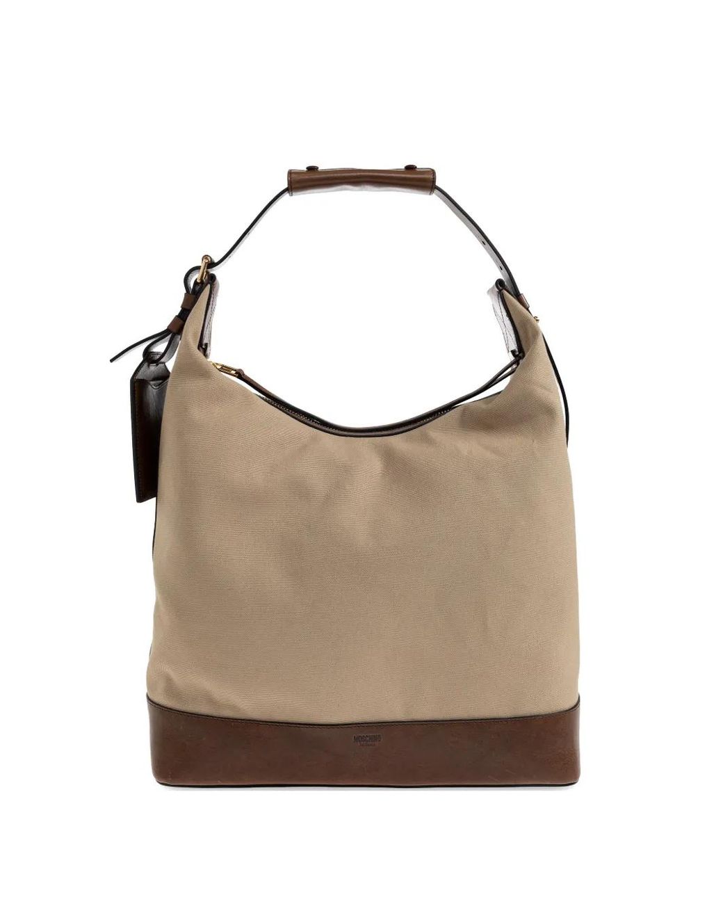 Moschino Natural Sac À Main À Anse Sur Le Dessus for men