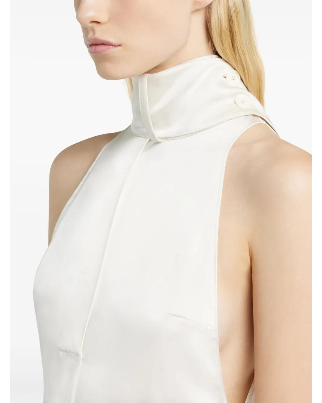 Courreges White Mini Dress