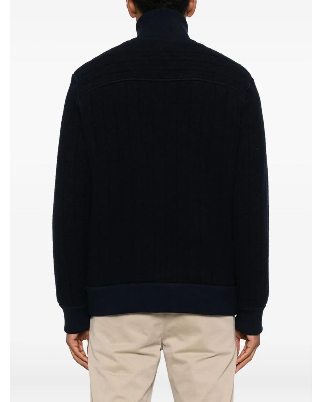Brioni Black Chest-Pocket Jacket for men