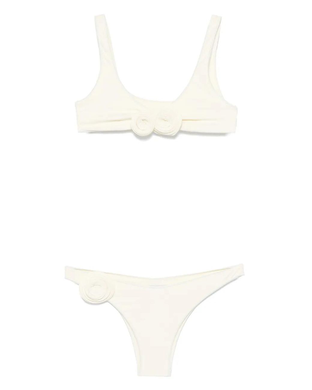LaRevêche White Nuha Bikini