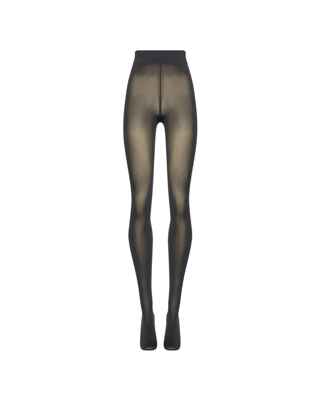 Wolford Gray Velvet De Luxe 66 Tights