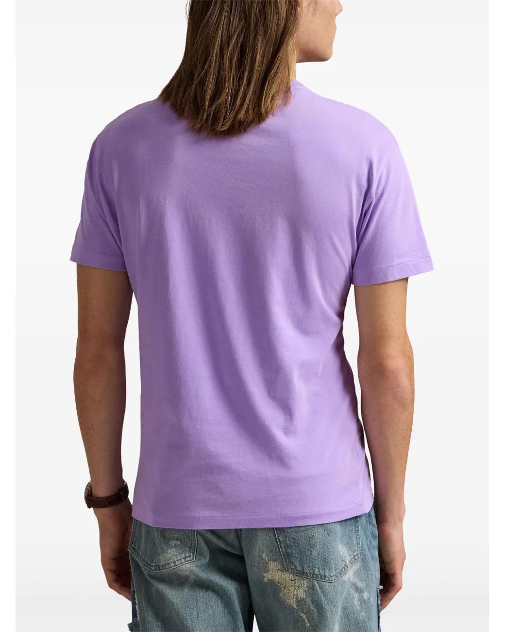 Polo Ralph Lauren Purple Polo Pony T-Shirt for men