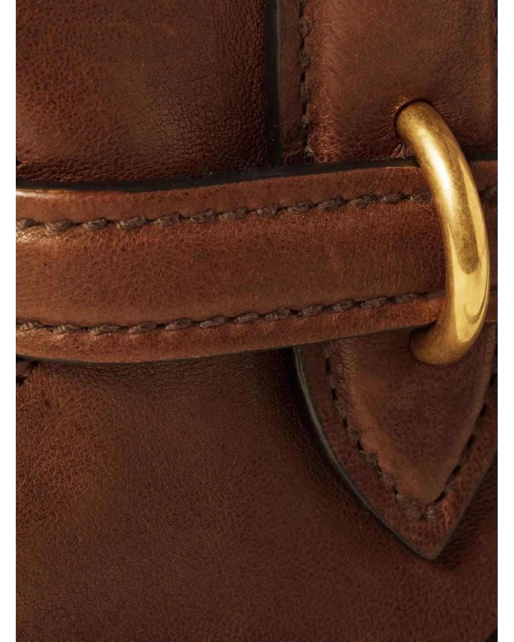 Miu Miu Brown Aventure Shoulder Bag