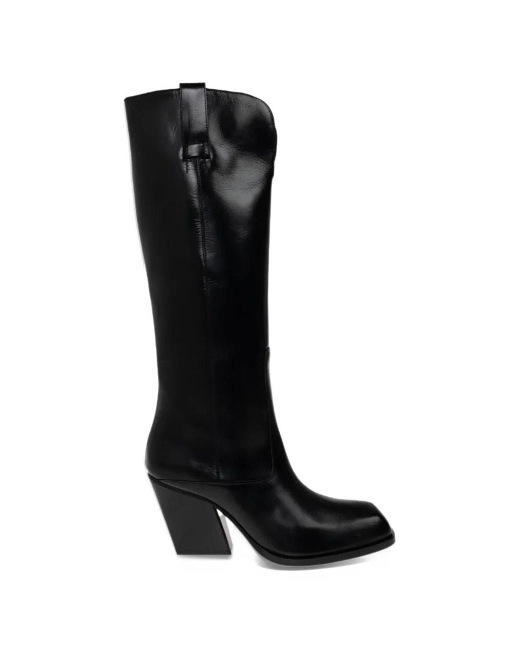 Yuzefi Black Delavar Knee-High Boots