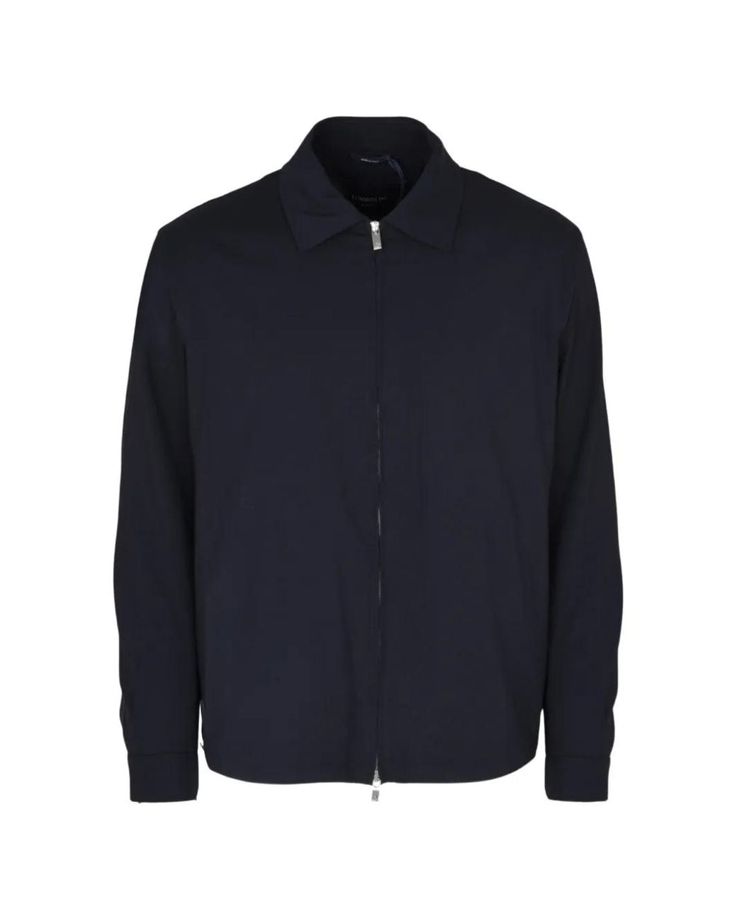 Giacca Zero Gravity Con Zip di Tombolini in Blue da Uomo