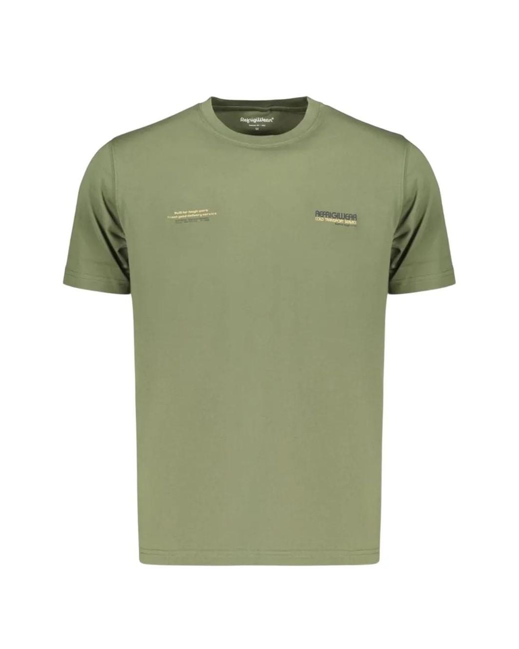 Refrigiwear Green Club Logo-Print Crew-Neck T-Shirt for men