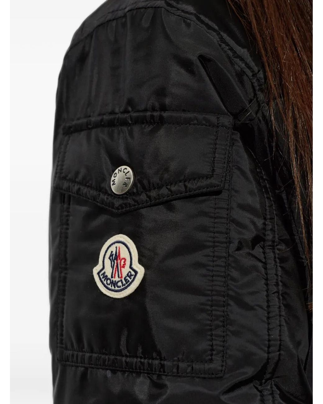 Parka Moustique Con Capucha Moncler de color Black