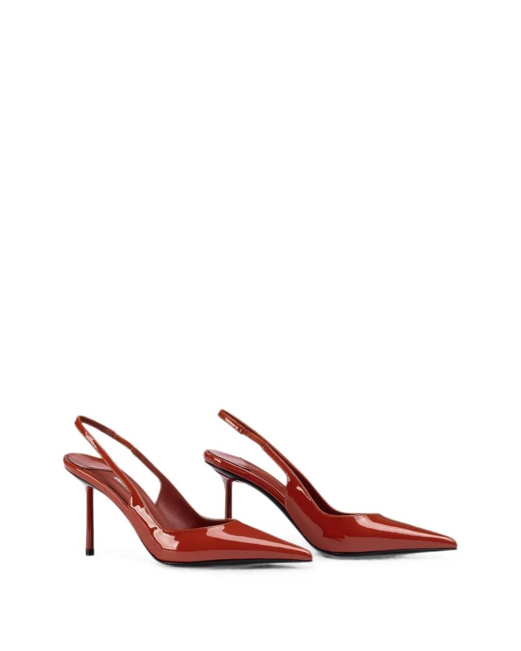Le Silla Red Bella Patent Leather Pumps