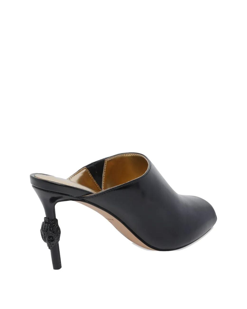 Kurt Geiger Black Eagle Square Mules