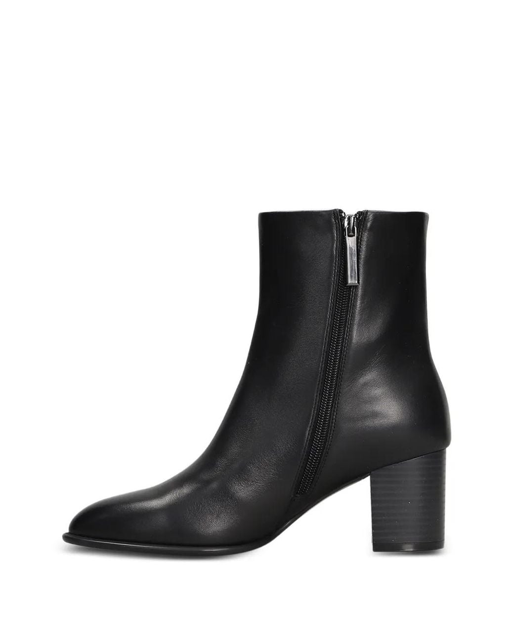 Bibi Lou Black North Block-Heel Ankle Boots