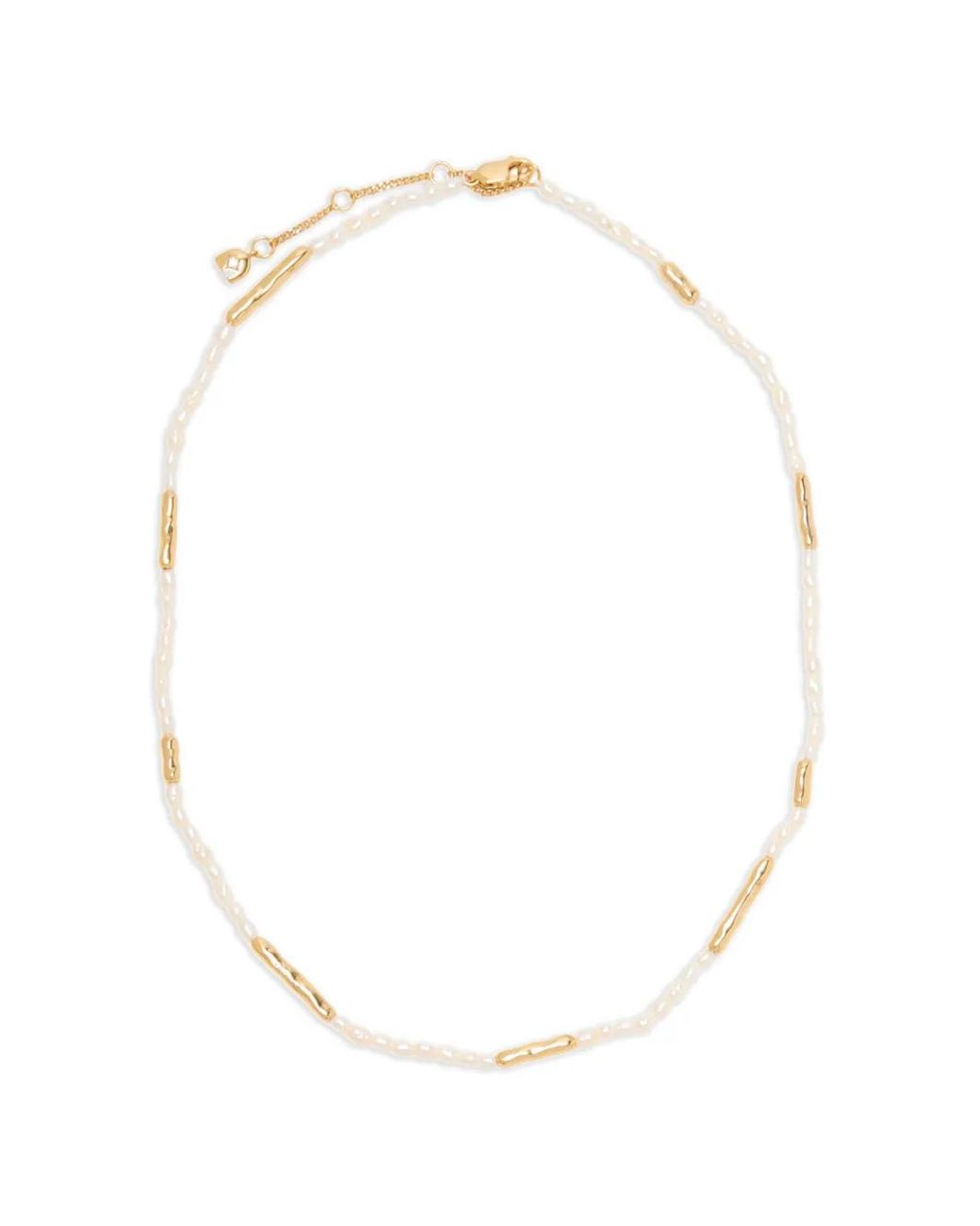Astrid & Miyu White Molten Necklace