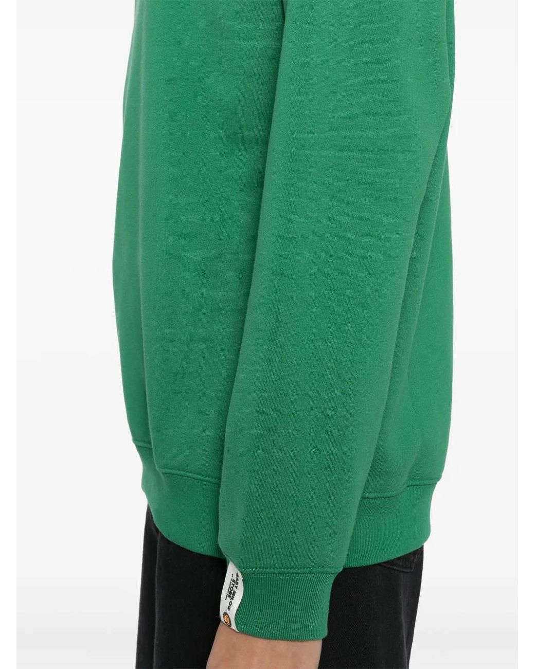 A Bathing Ape Green Baby Milo Crew Neck Sweatshirt