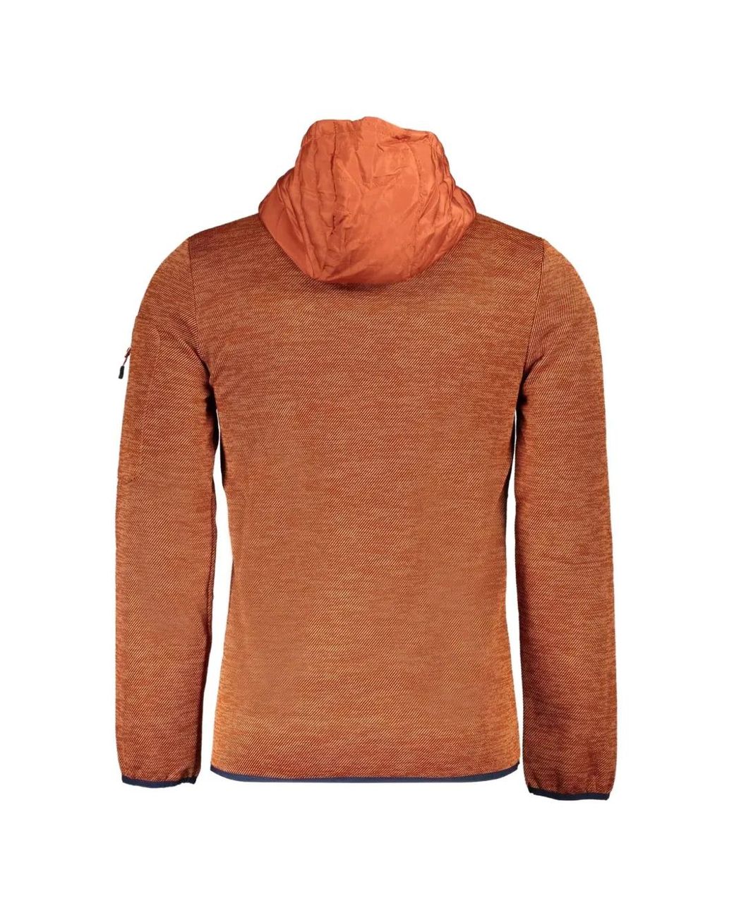 Norway 1963 Orange Quilted Marl-Effect Jacket for men