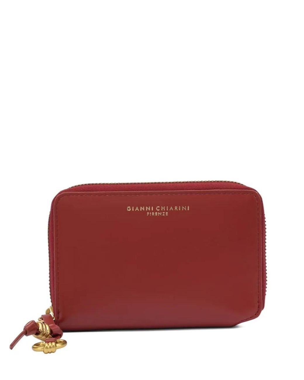 Gianni Chiarini Red Logo-Stamp Wallet