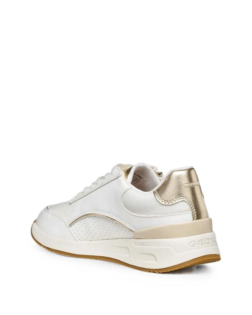Geox White Baskets Bulmya