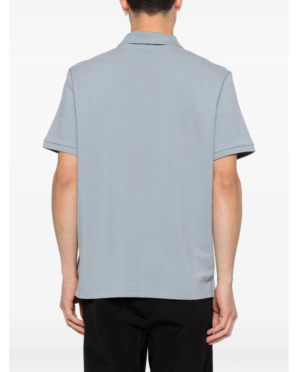 Polo Everett Con Emblema Moose Knuckles de hombre de color Gray