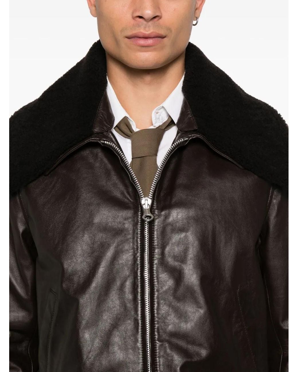 Bomber Con Collo di Our Legacy in Black da Uomo