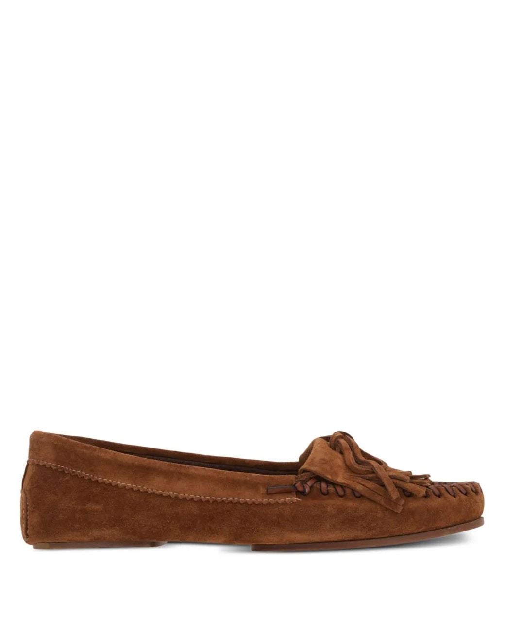 Paris Texas Brown Flat Shoes