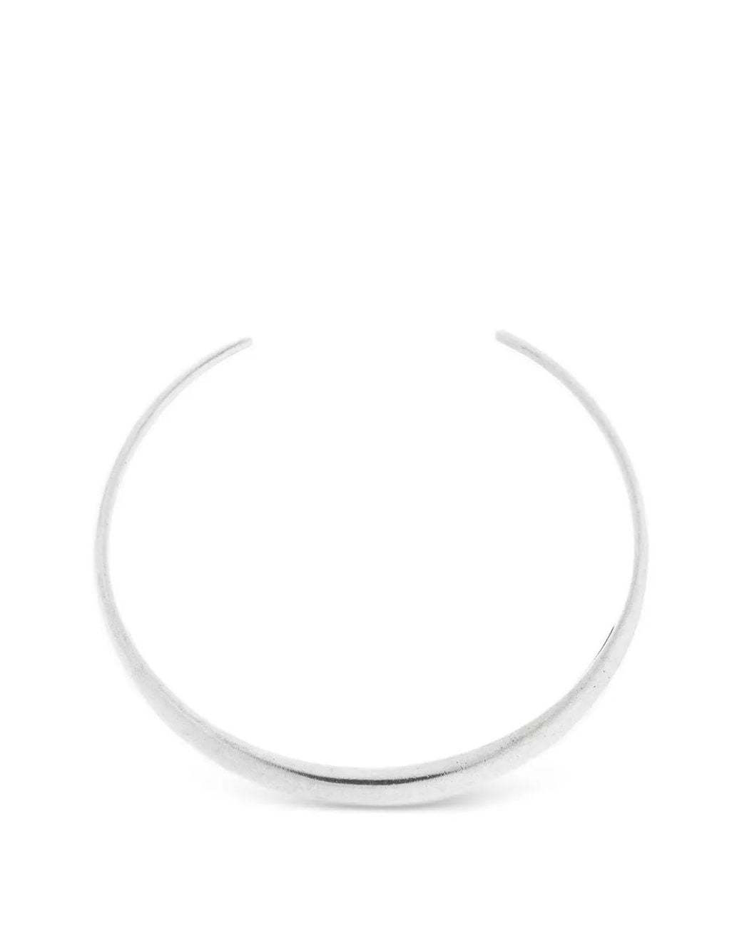 Isabel Marant White "Jonc" Bracelet for men