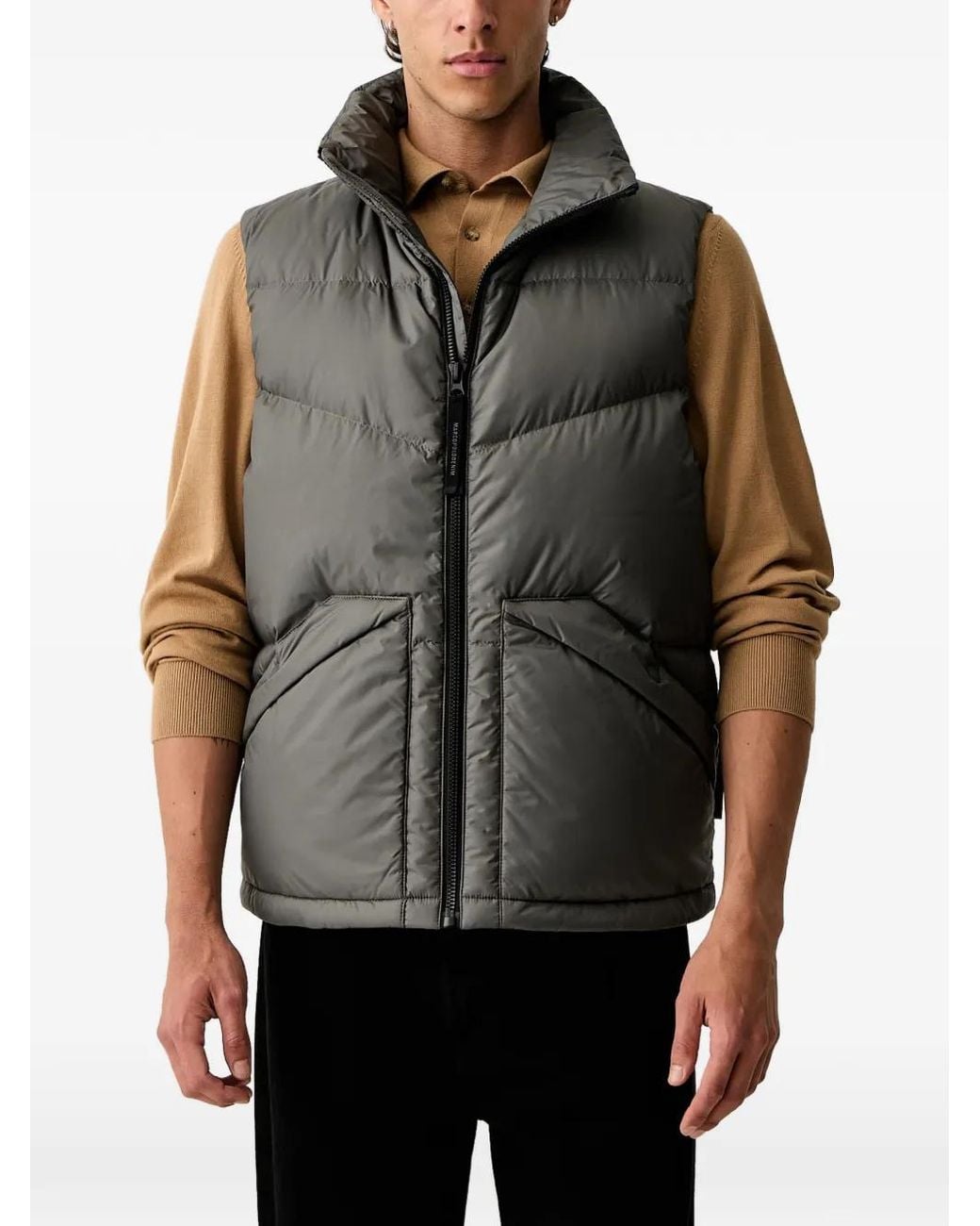 Marc O' Polo Gray Doudoune Sans Manches for men