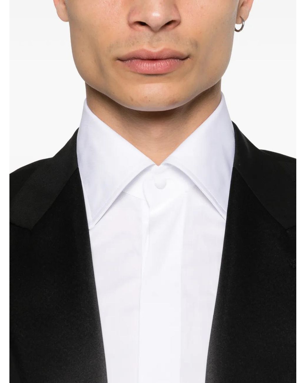 Tagliatore White Long-Sleeve Shirt for men
