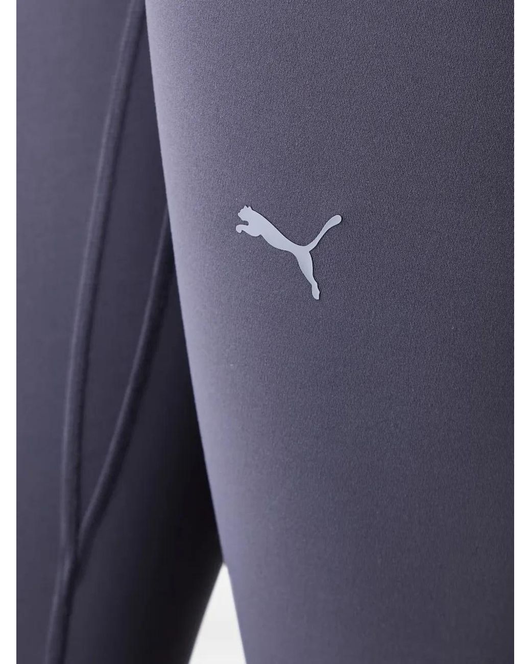 PUMA Blue Shapeluxe Logo-Print Leggings