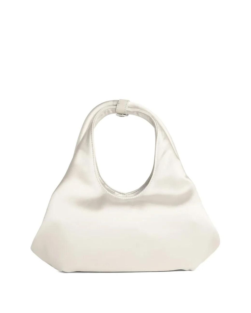 Coperni White Mini Folded Tote Bag