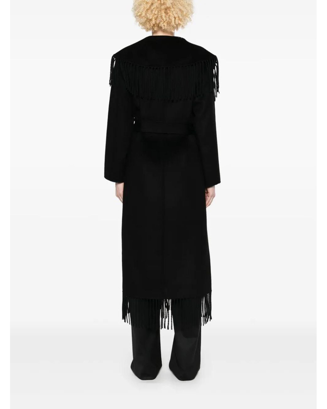 Jonathan Simkhai Black Carrie Coat