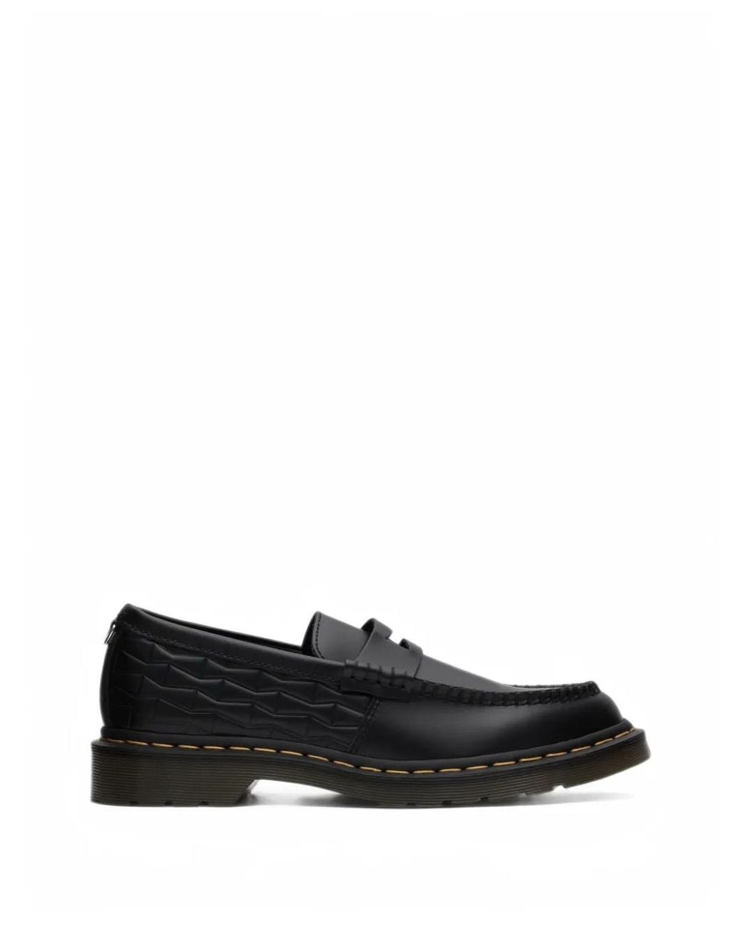 Dr. Martens Black X Wasted Youth Penton Smooth Leather Loafers