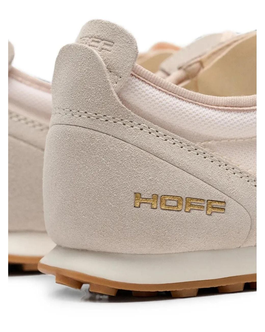 HOFF White Panelled Lace-Up Sneakers