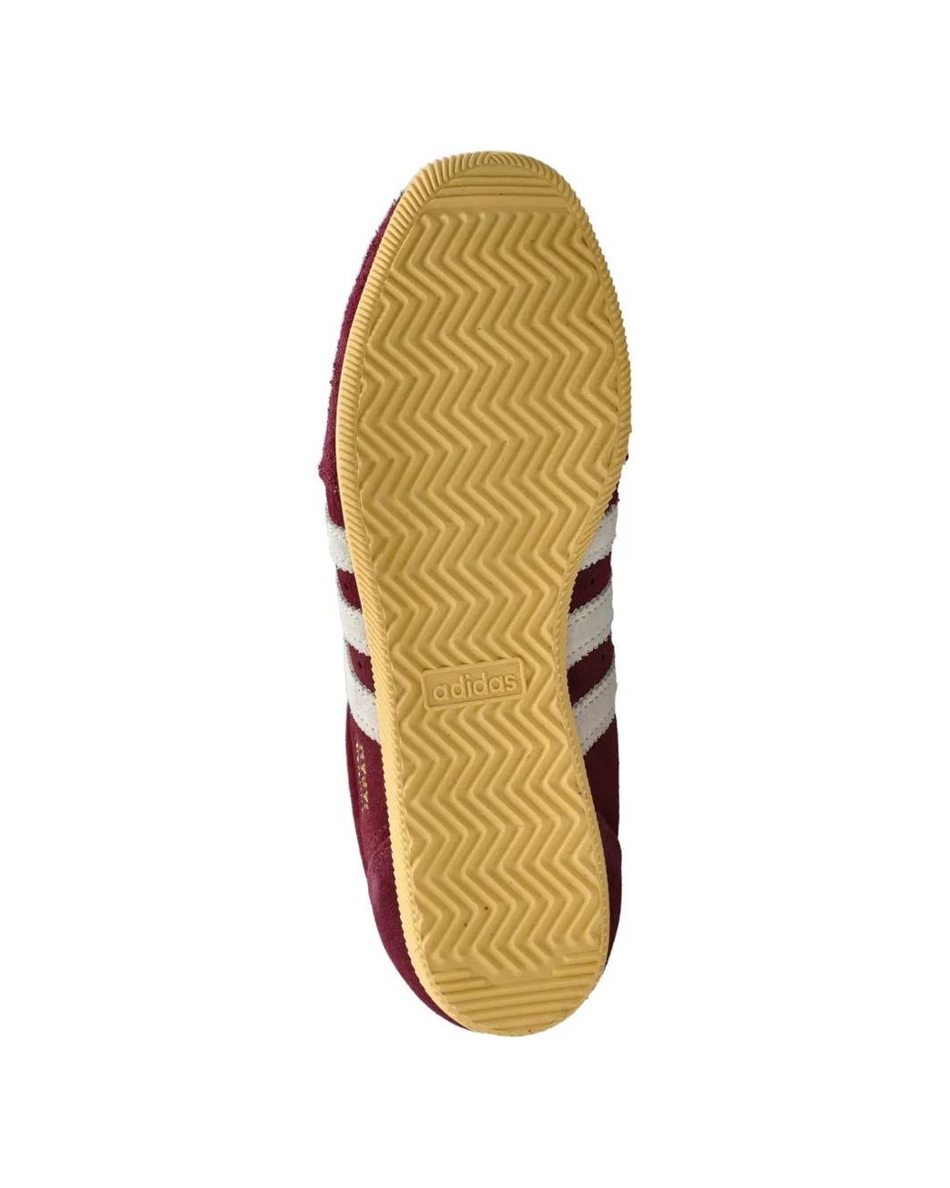 Adidas Red Baskets Japan En Cuir