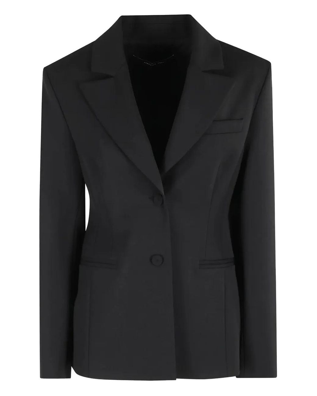 FEDERICA TOSI Black Single-Breasted Paralume Jacket
