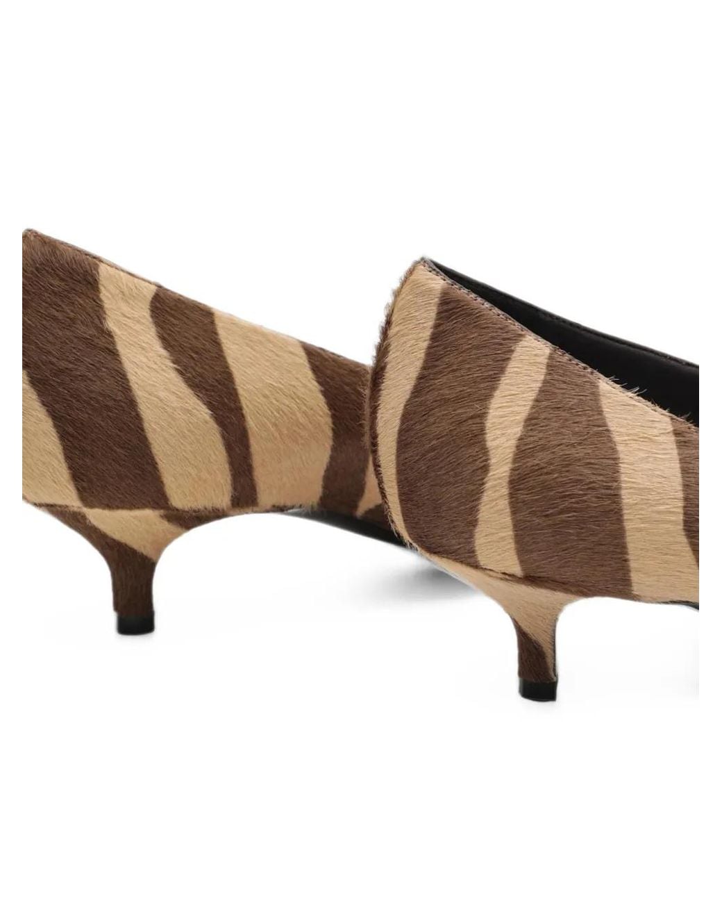 Jimmy Choo Natural Amelia Zebra-Print Pumps